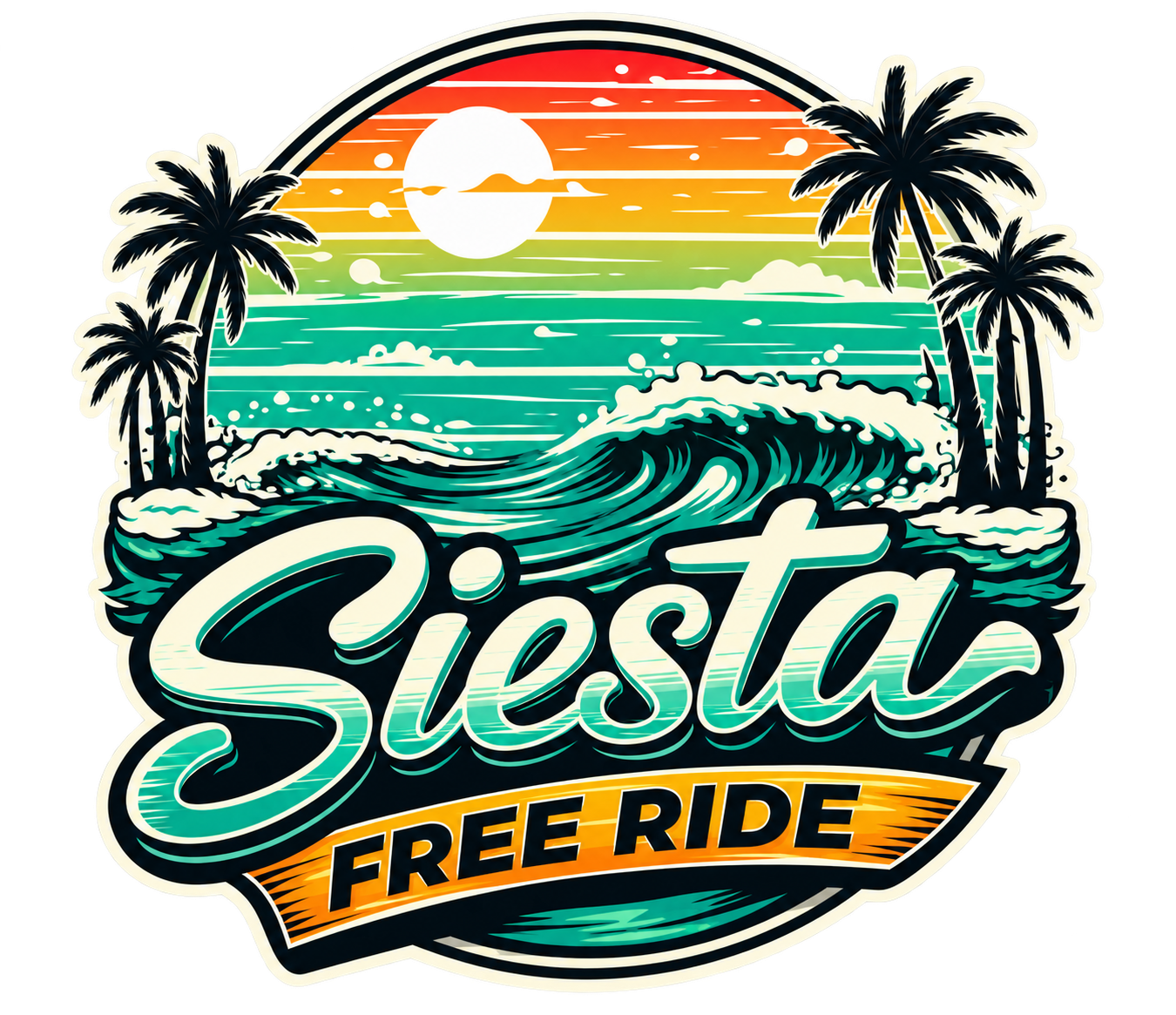 Siesta Free Ride logo